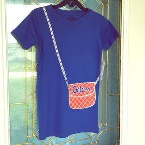 NWT Girls Med. University of Florida Gators Shirt